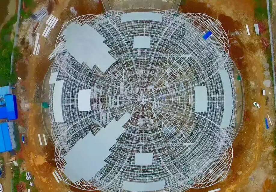 北海体育馆网架
